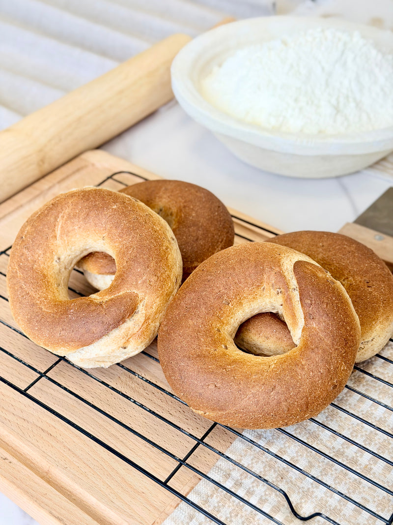 Organic Whole Wheat Bagels Pack of 6