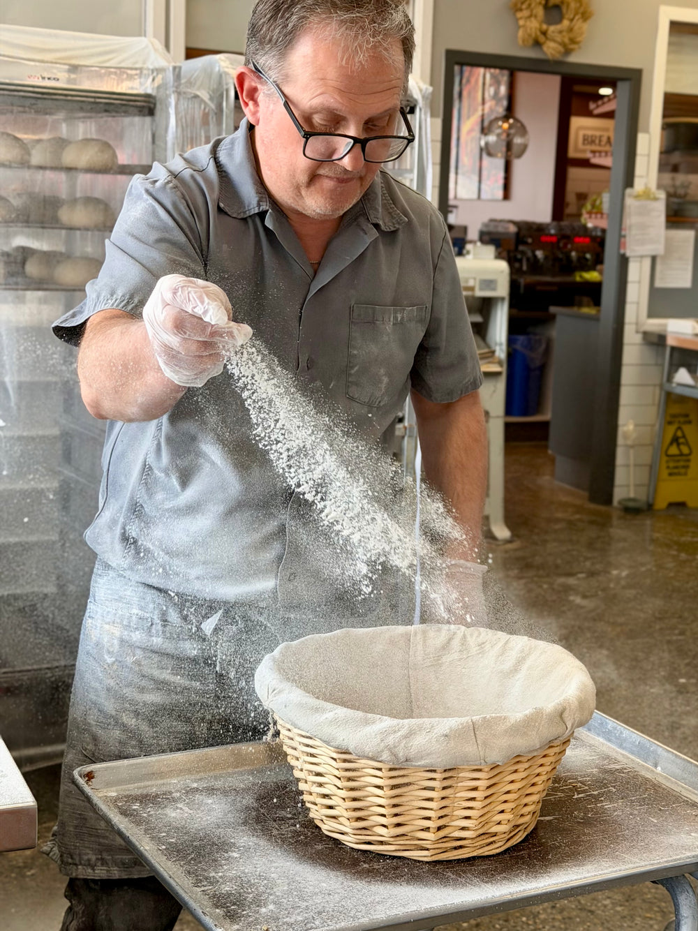 Organic grains freshly milled in-house on our stone mill