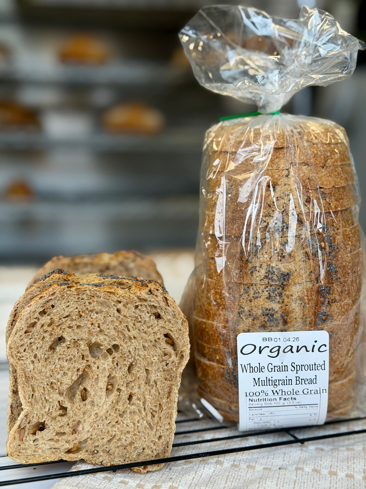 Organic Sprouted Multigrain Sourdough