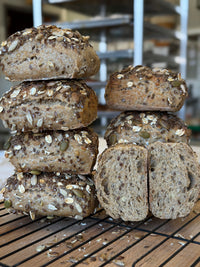Organic Multiseed Buns Pack of 6