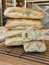 Organic Ciabatta Buns Pack of 6