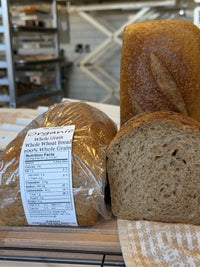 Organic Whole Wheat Sourdough