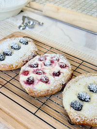 Spelt Ricotta & Sour Cherry Pastry