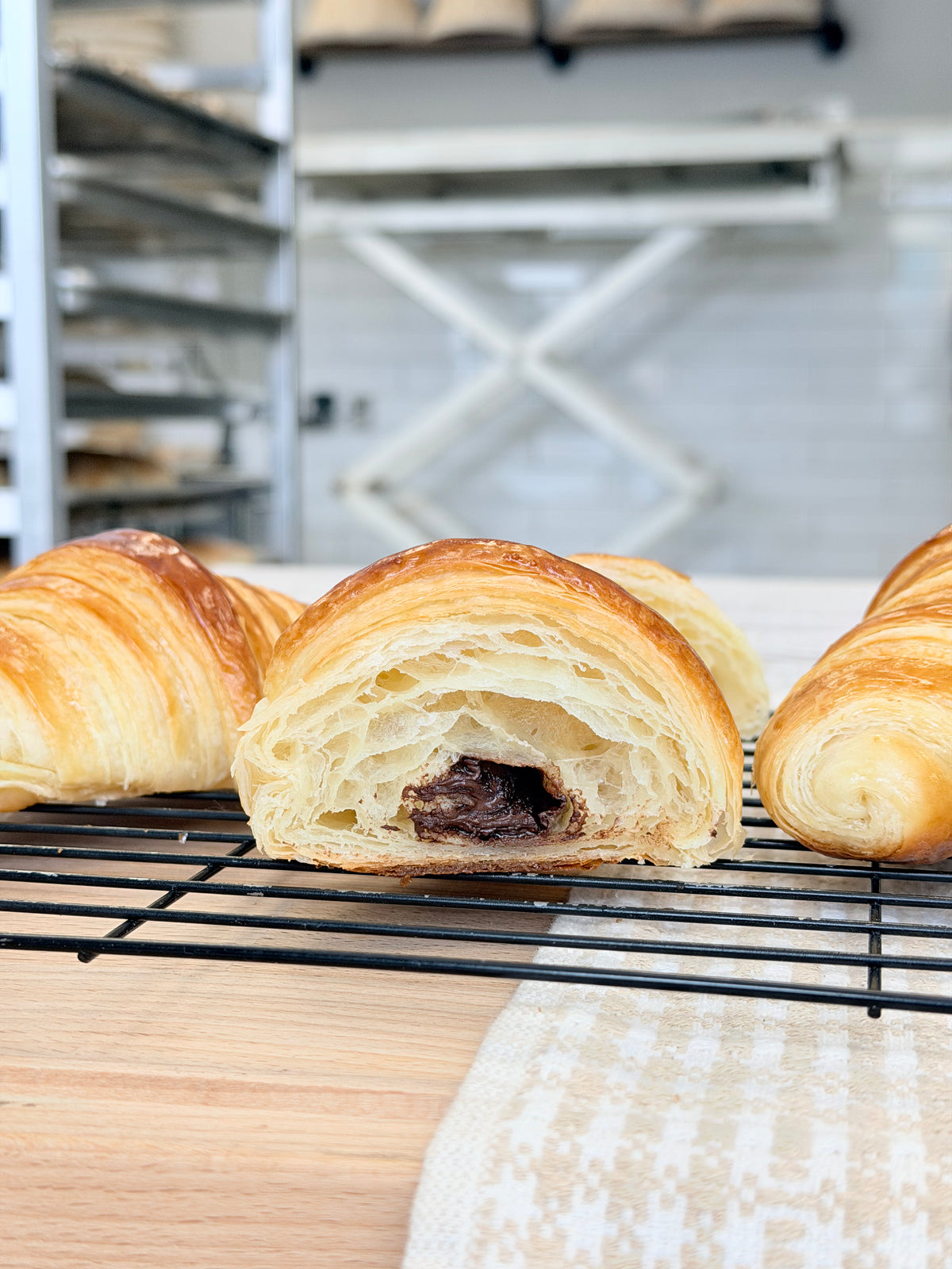 European Chocolate Croissant