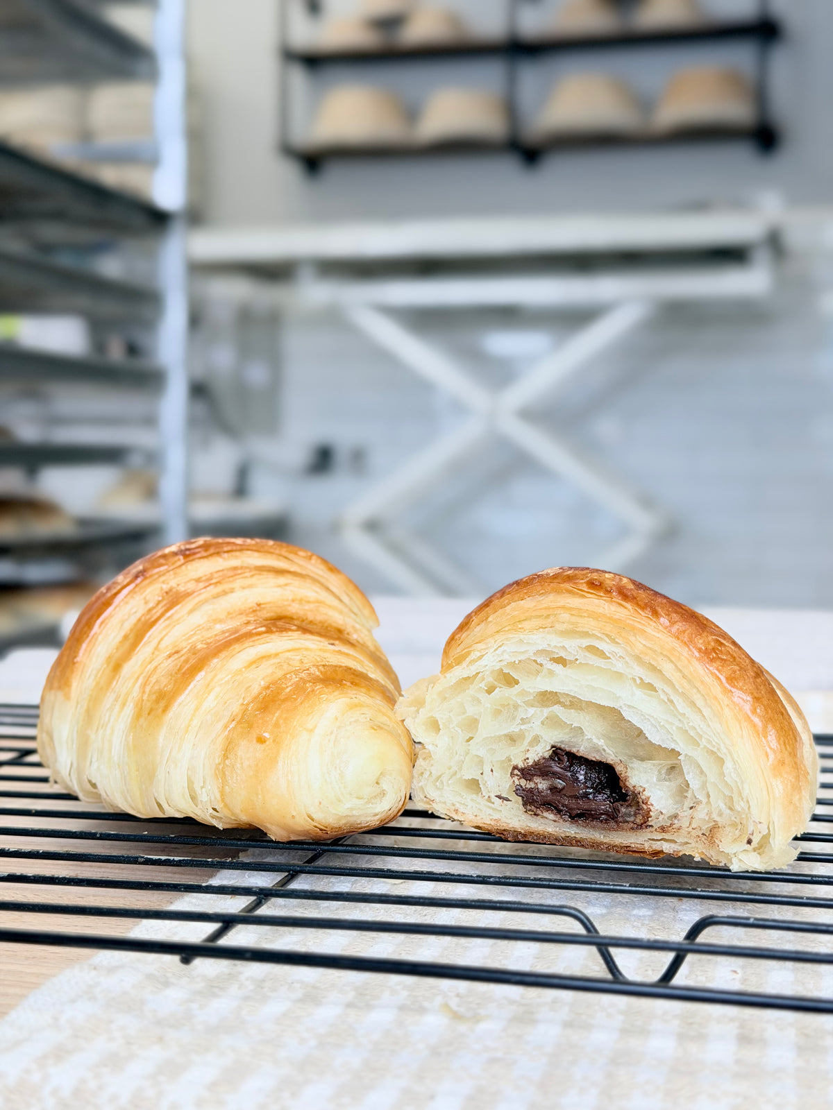 European Chocolate Croissant