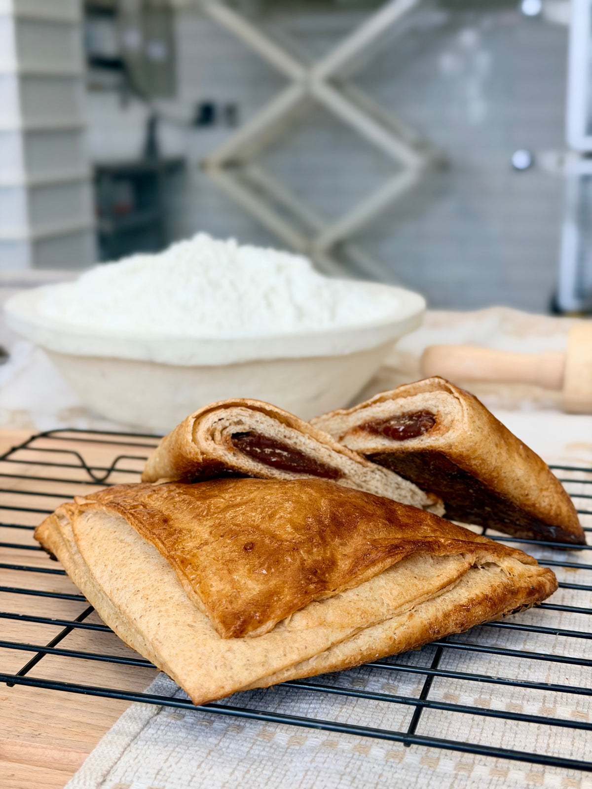 Spelt Guava Turnover