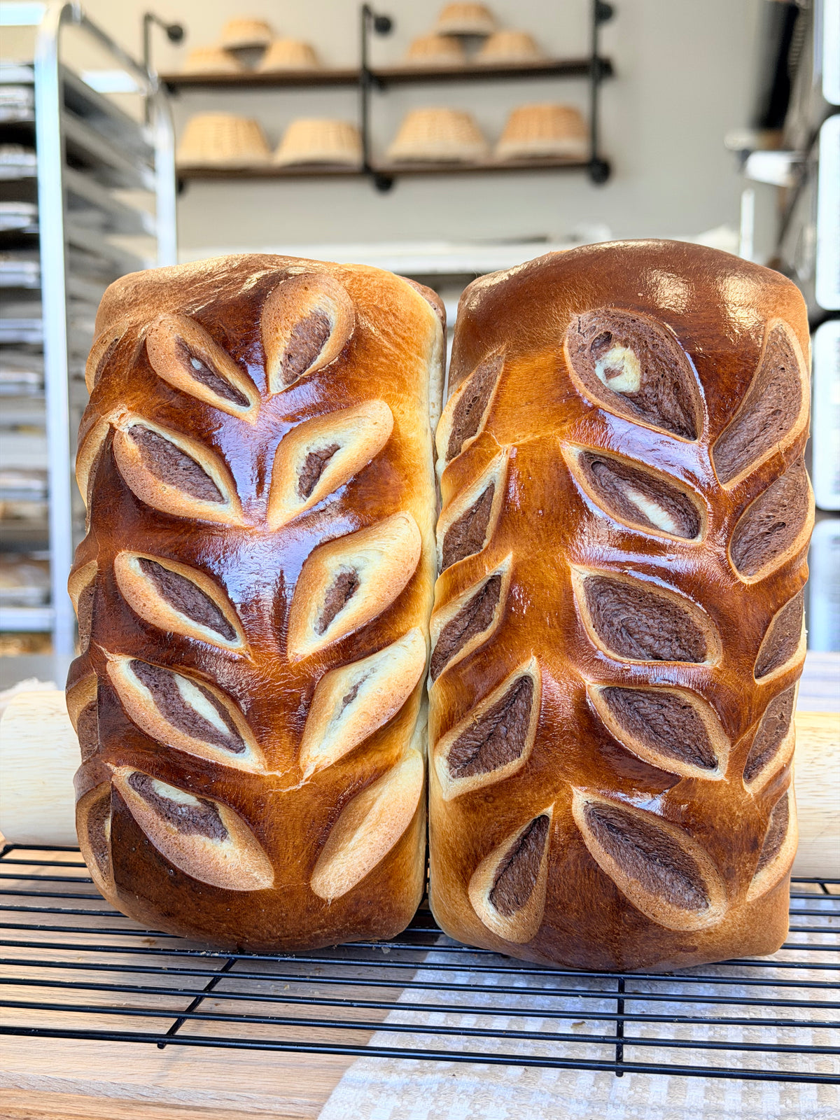 Chocolate Marble Bread