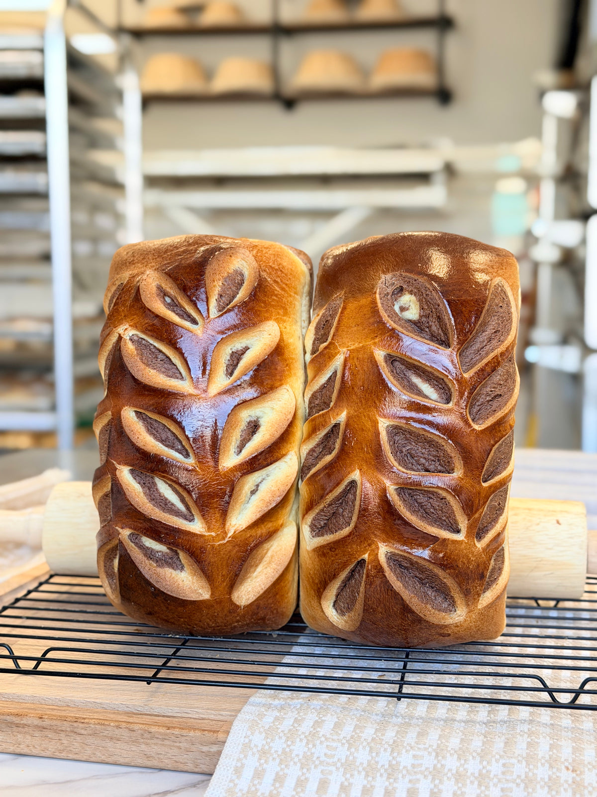 Chocolate Marble Bread