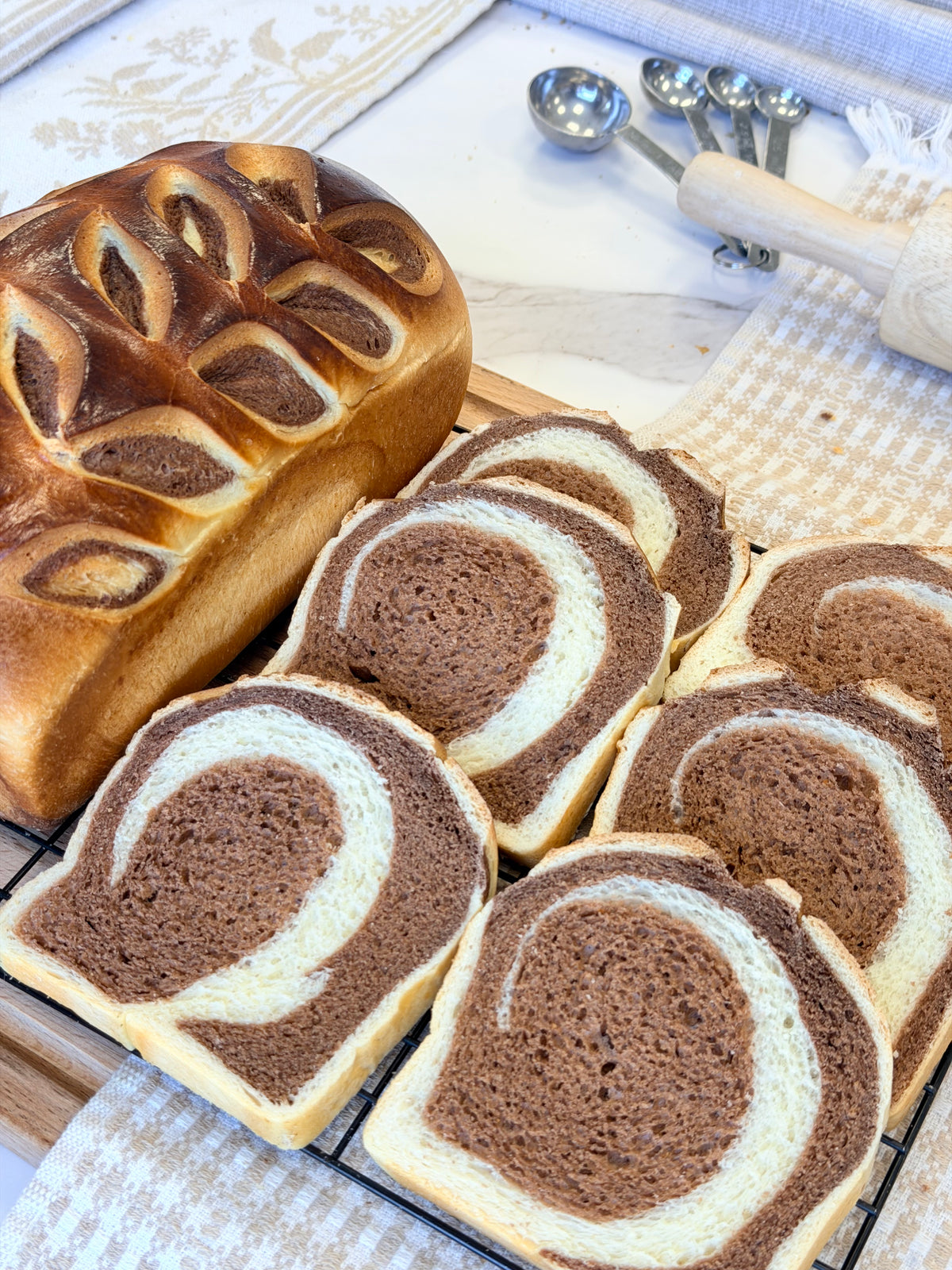Chocolate Marble Bread