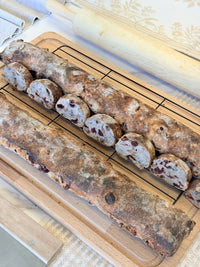 Organic Cranberry & Walnut Baguette