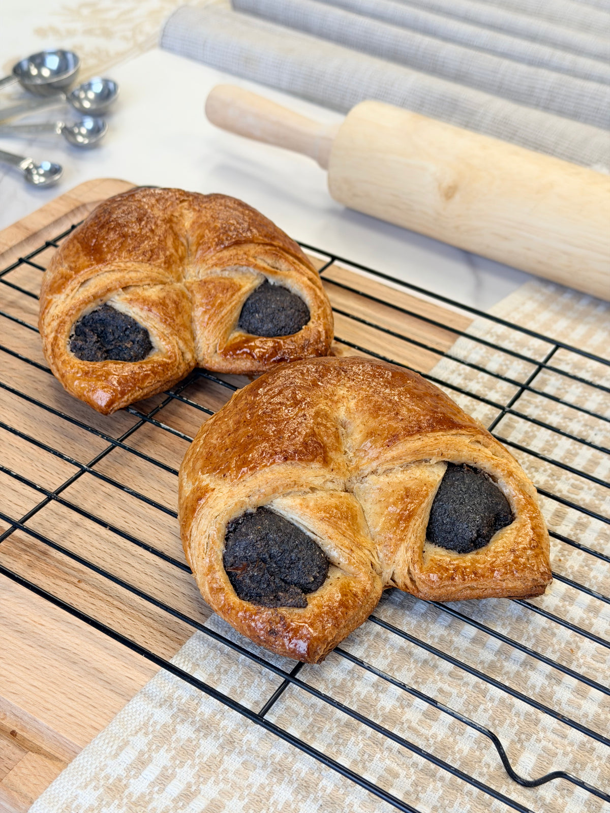 Spelt Poppy Seed Pastry