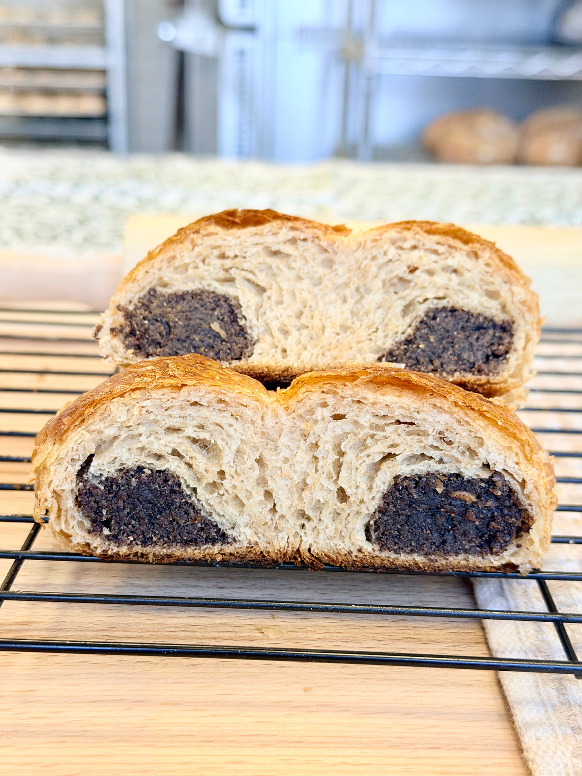 Spelt Poppy Seed Pastry