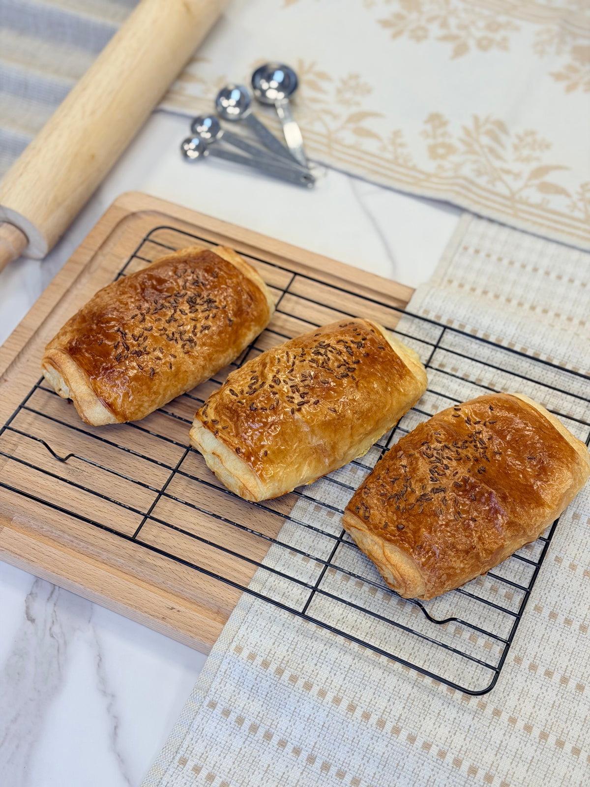 Rosemary Ham & Gruyère Cheese Pastry