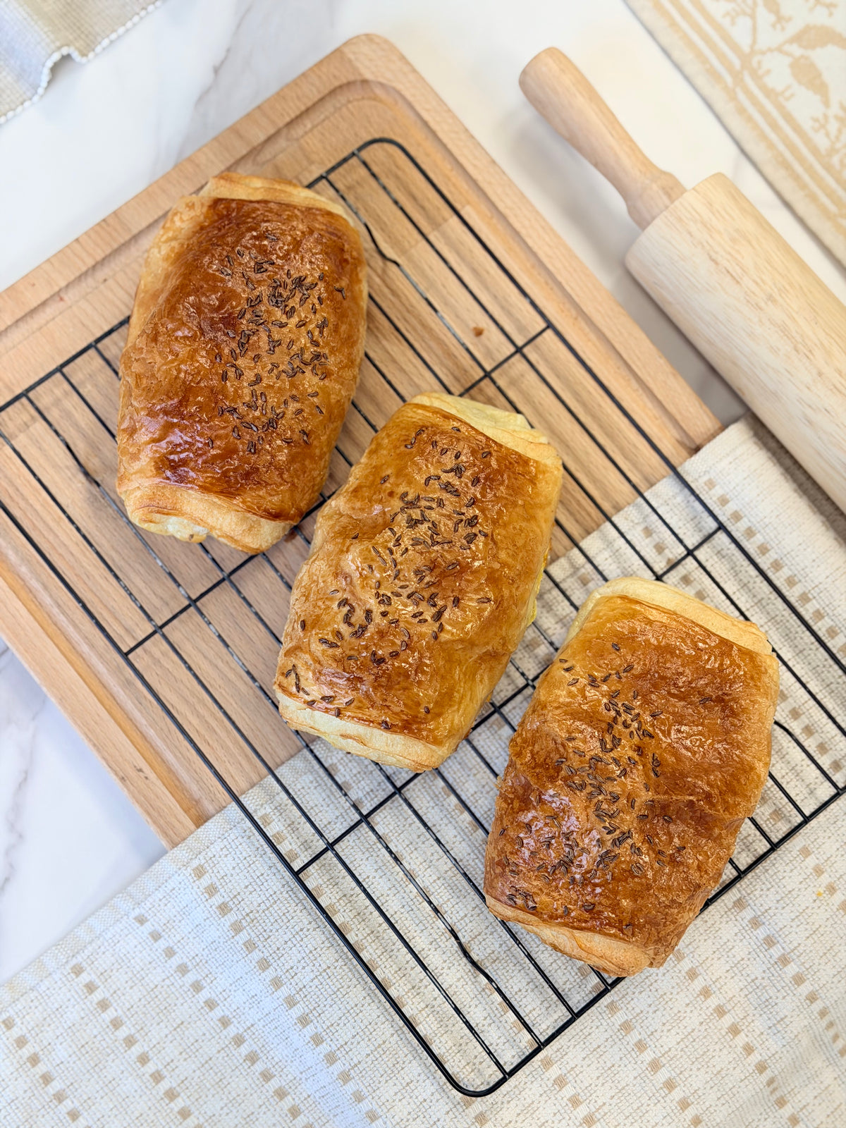 Rosemary Ham & Gruyère Cheese Pastry