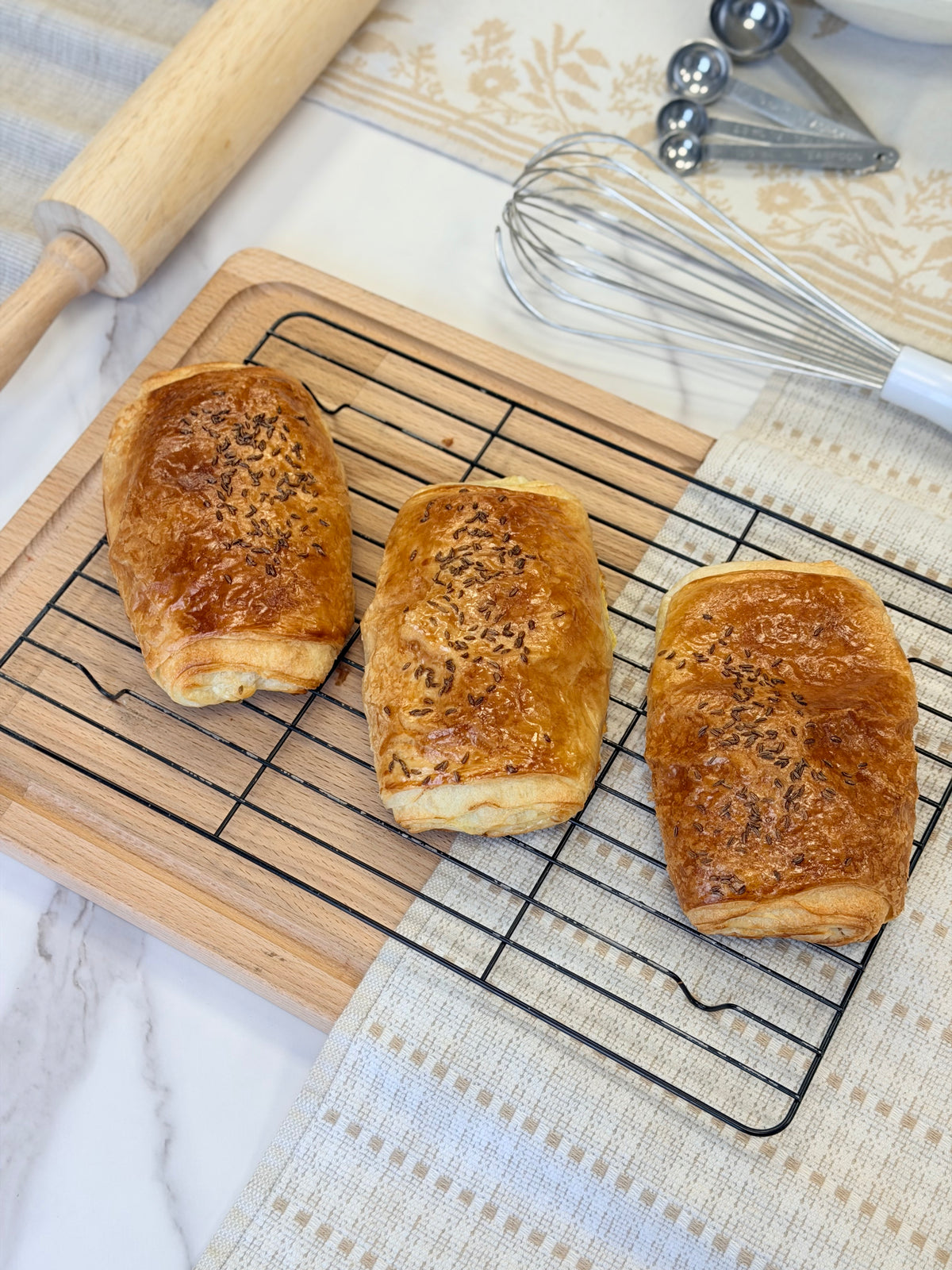 Rosemary Ham & Gruyère Cheese Pastry