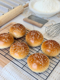 Organic Brioche Buns Pack of 6