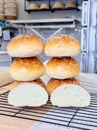 Organic Brioche Buns Pack of 6