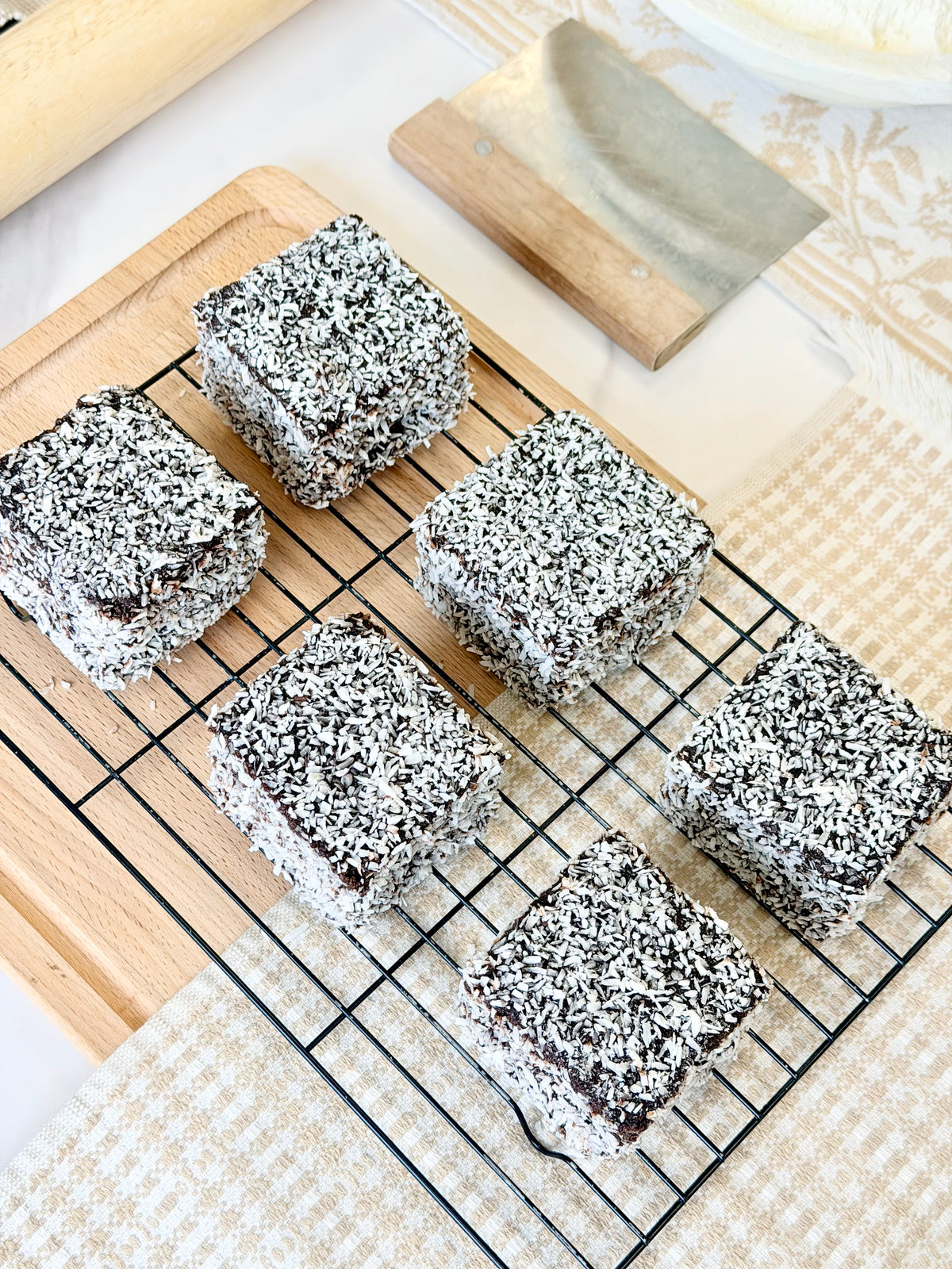 Coconut Honey Square