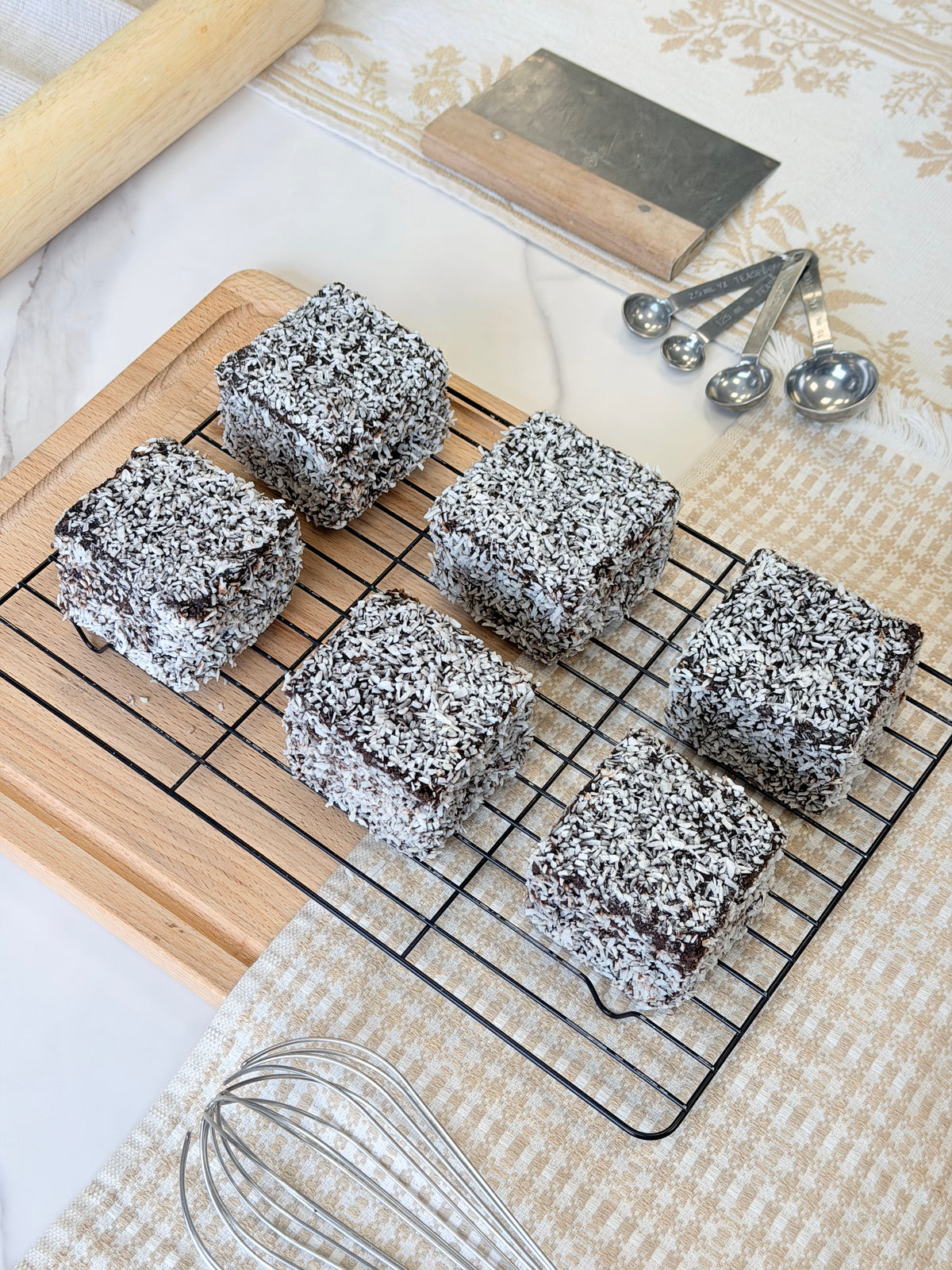 Coconut Honey Square