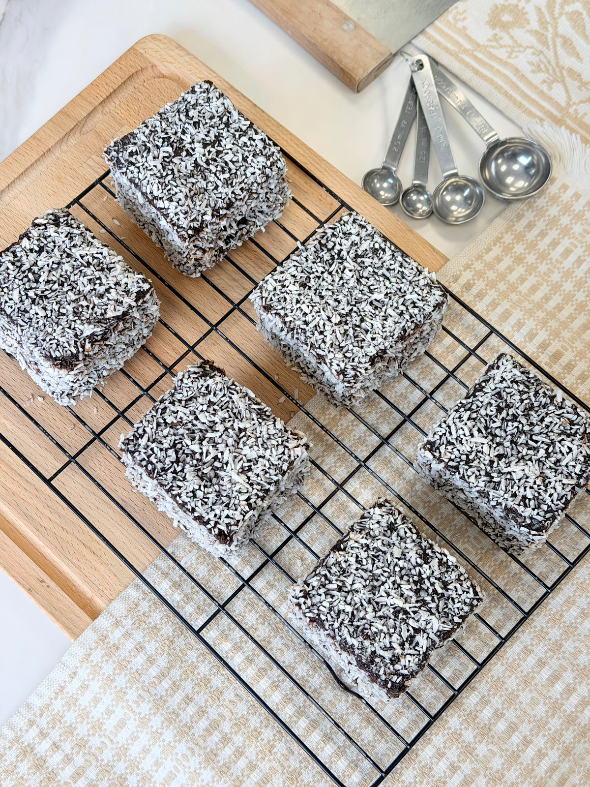 Coconut Honey Square