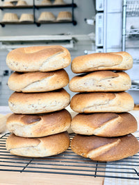 Organic Whole Wheat Bagels Pack of 6