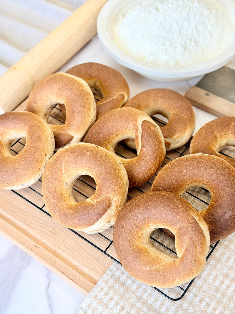 Organic Whole Wheat Bagels Pack of 6