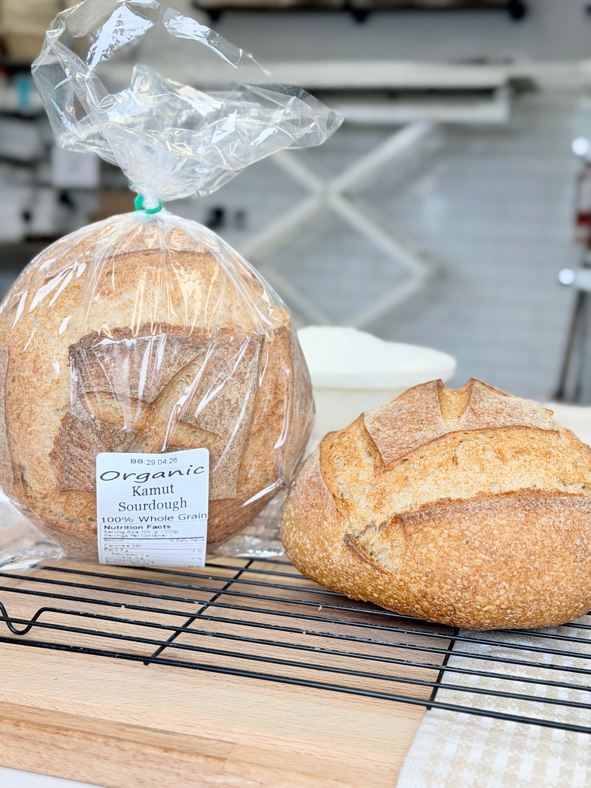 Organic Kamut Sourdough