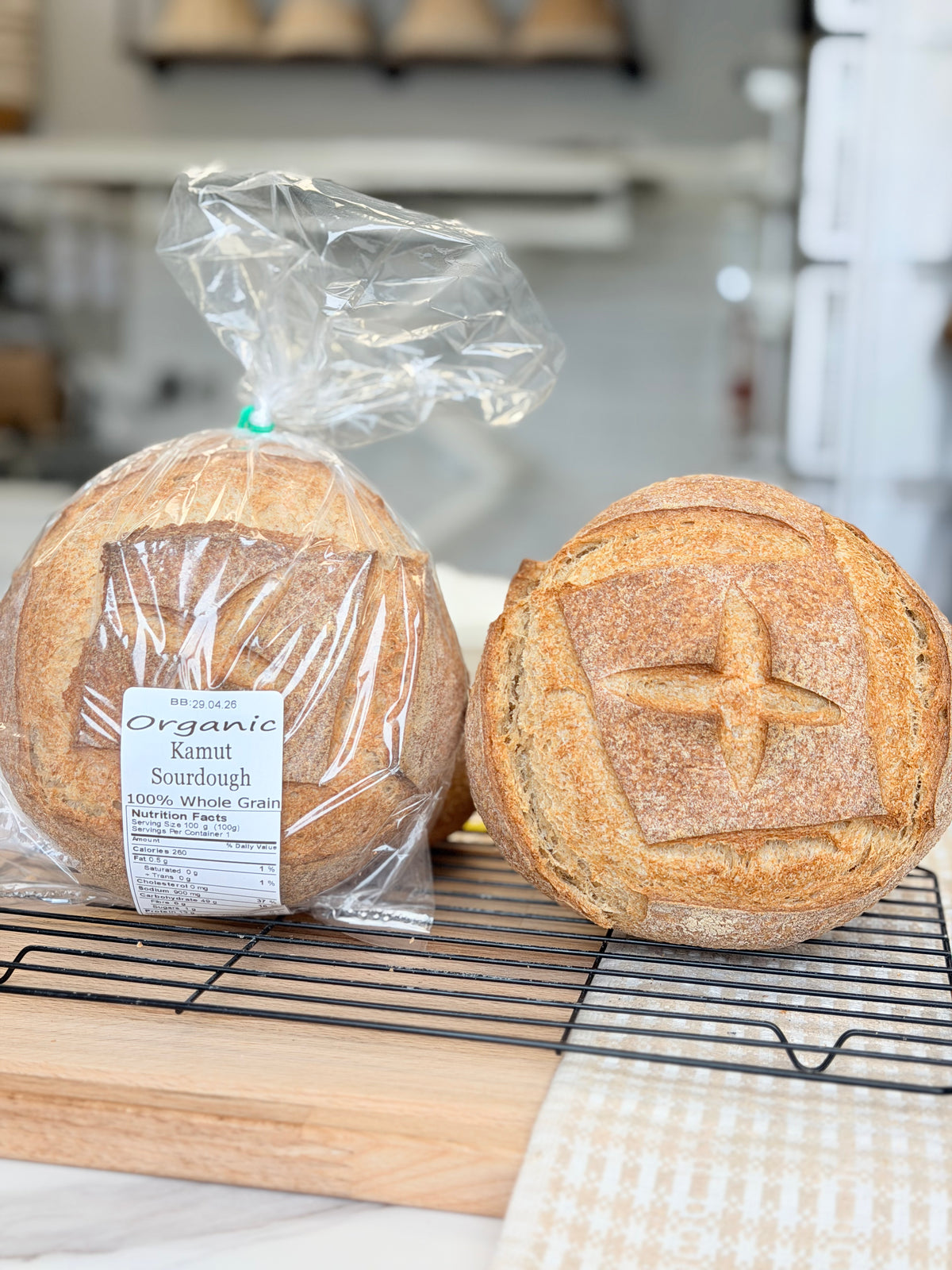 Organic Kamut Sourdough