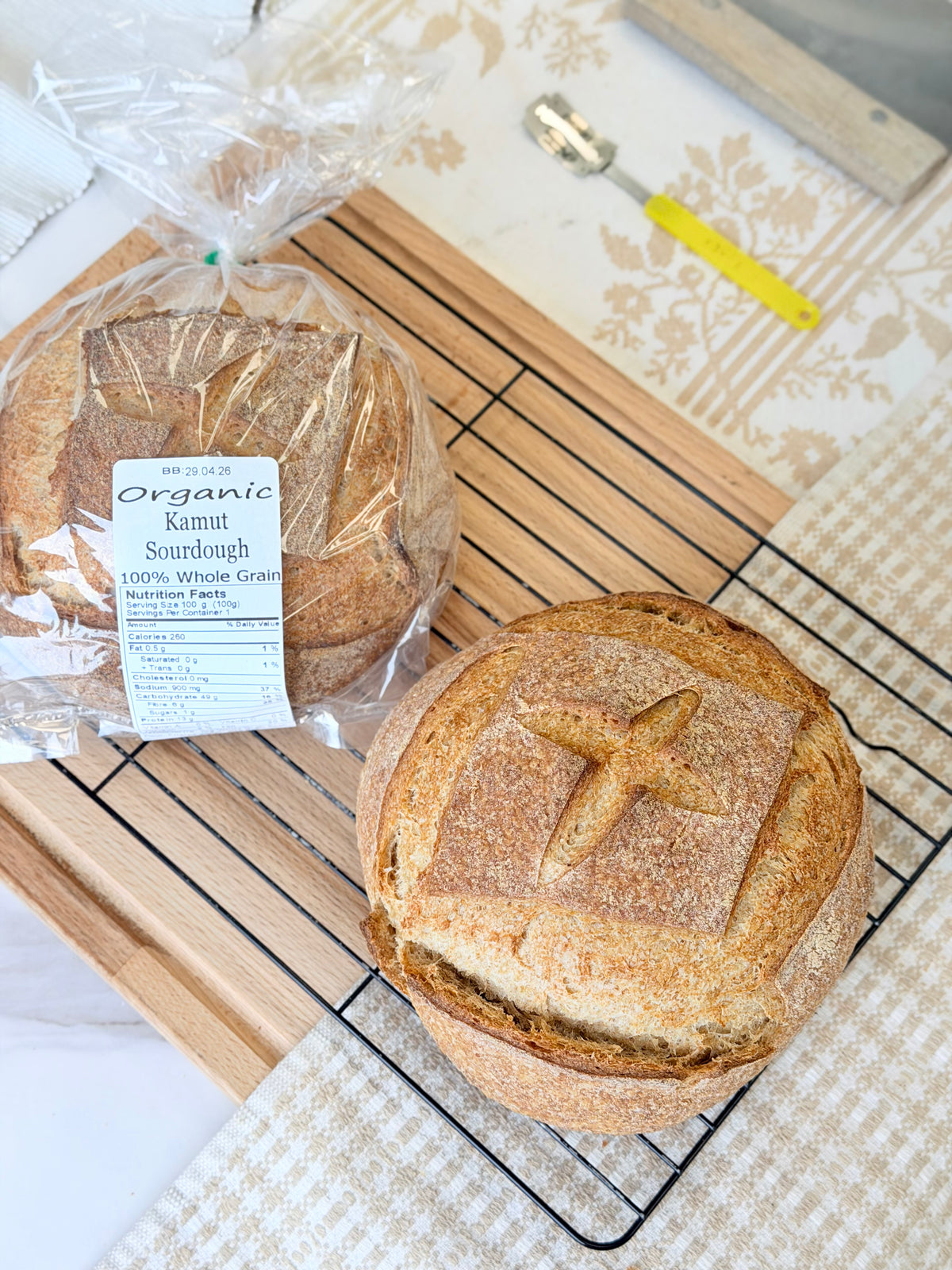 Organic Kamut Sourdough