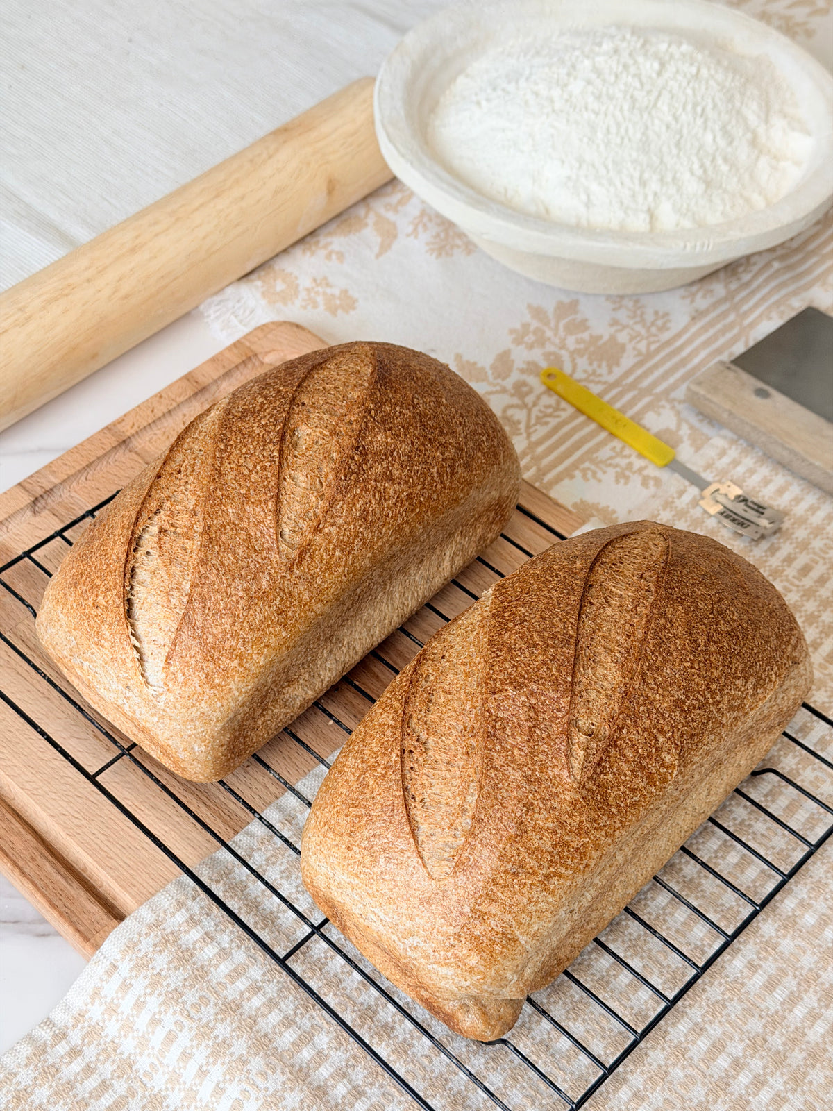 Organic Whole Wheat Sourdough