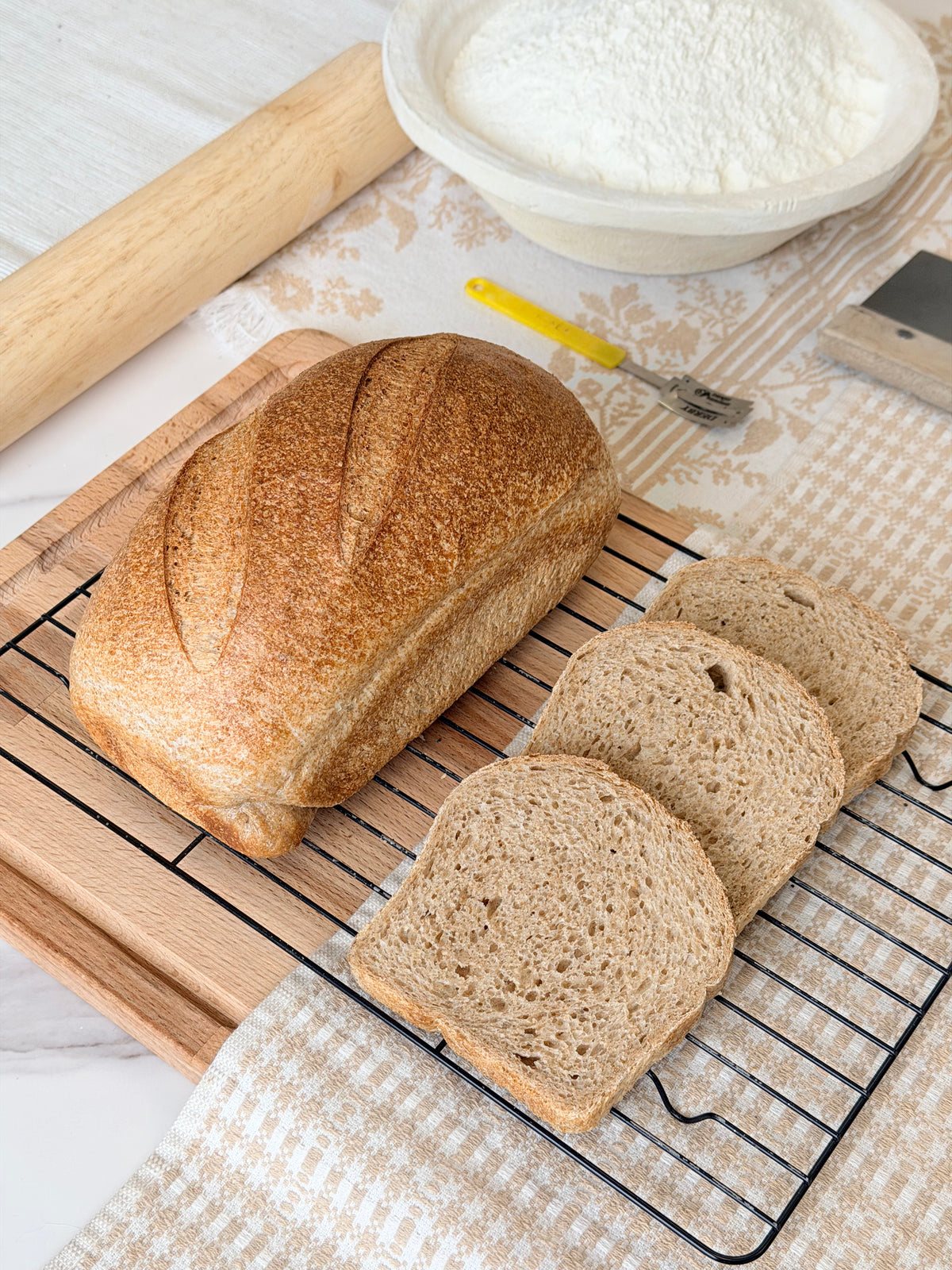 Organic Whole Wheat Sourdough