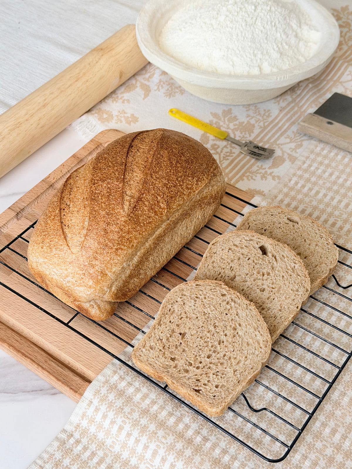 Organic Whole Wheat Sourdough