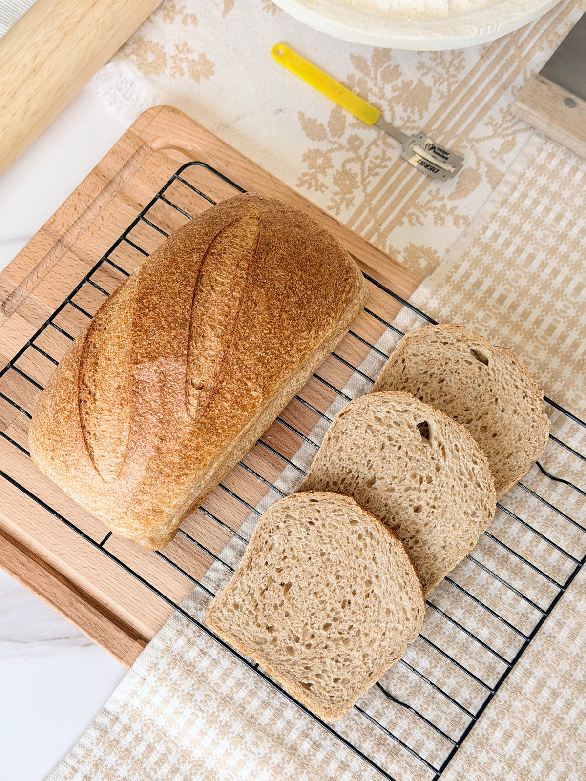 Organic Whole Wheat Sourdough