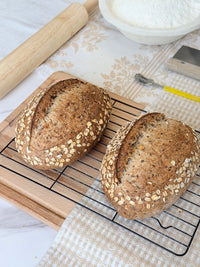 Organic Whole Wheat Multiseed Sourdough