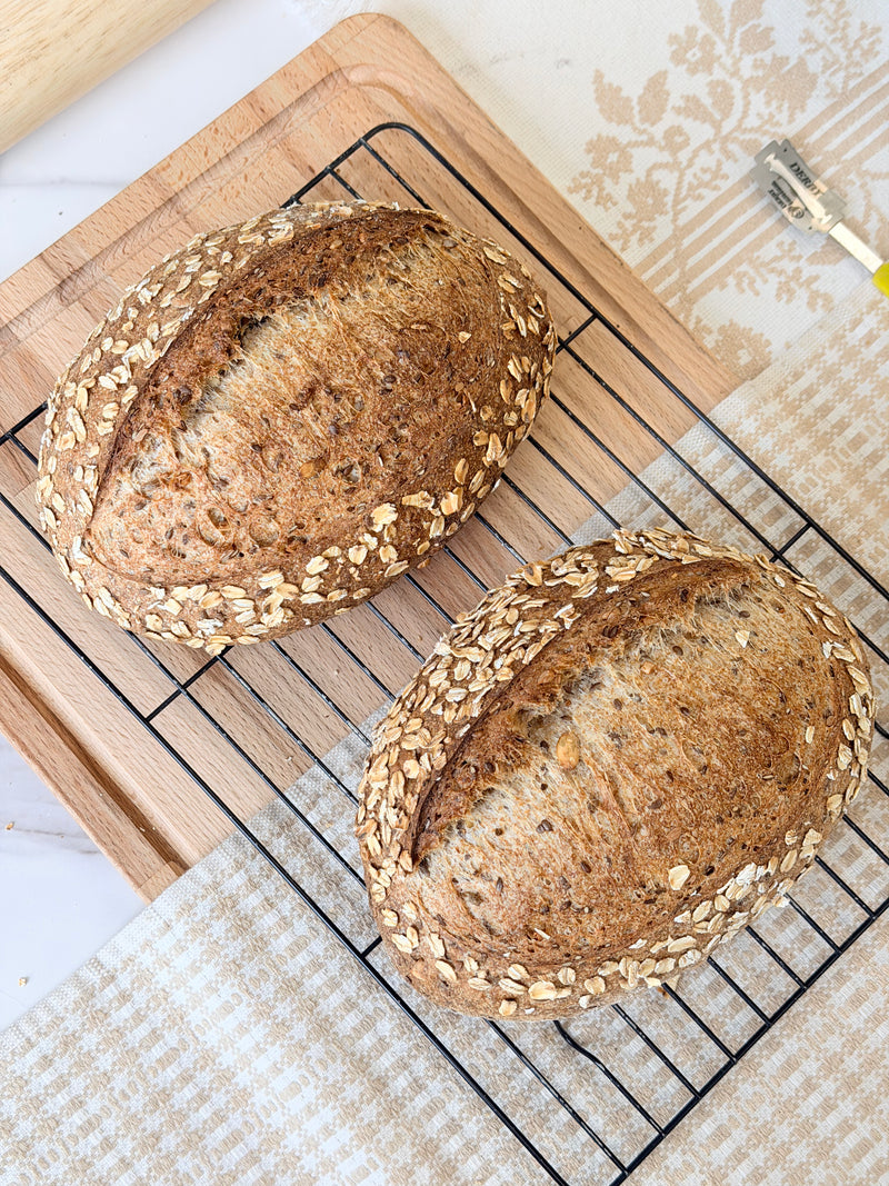 Organic Whole Wheat Multiseed Sourdough