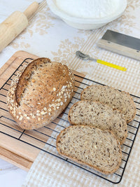 Organic Whole Wheat Multiseed Sourdough