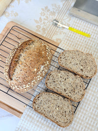 Organic Whole Wheat Multiseed Sourdough