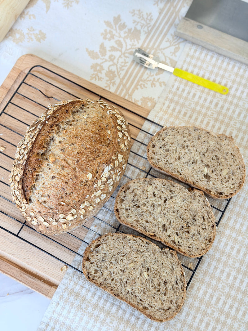 Organic Whole Wheat Multiseed Sourdough